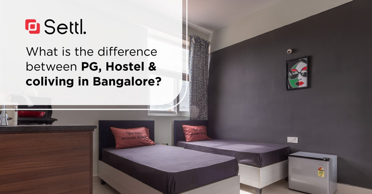 Difference Between Coliving PG and Hostel